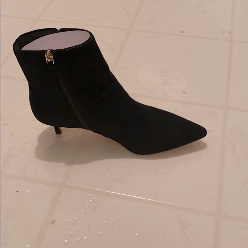 Fiona kitten-heel ankle boots in suede